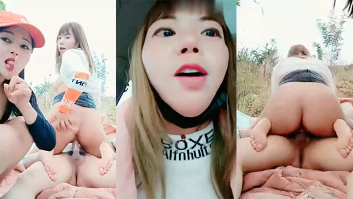 【户外小骚妹】带个年轻的小哥哥自驾出去户外啪啪做爱，骚话不断，实在诱惑